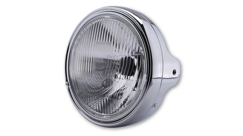 Faro delantero LTD H4 HIGHSIDER smart - 7 inch - cromado - 1 pieza