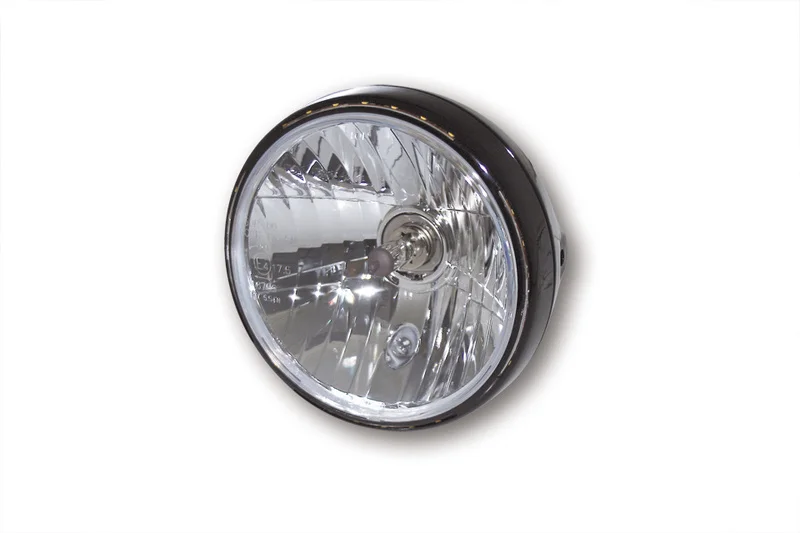 Faro delantero HIGHSIDER smart Reno 2 - 7 inch - negro - 1 pieza