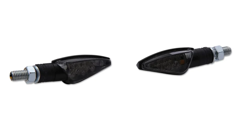 Intermitente LED HIGHSIDER smart Toledo - cristal ahumado - homologado E - Pareja