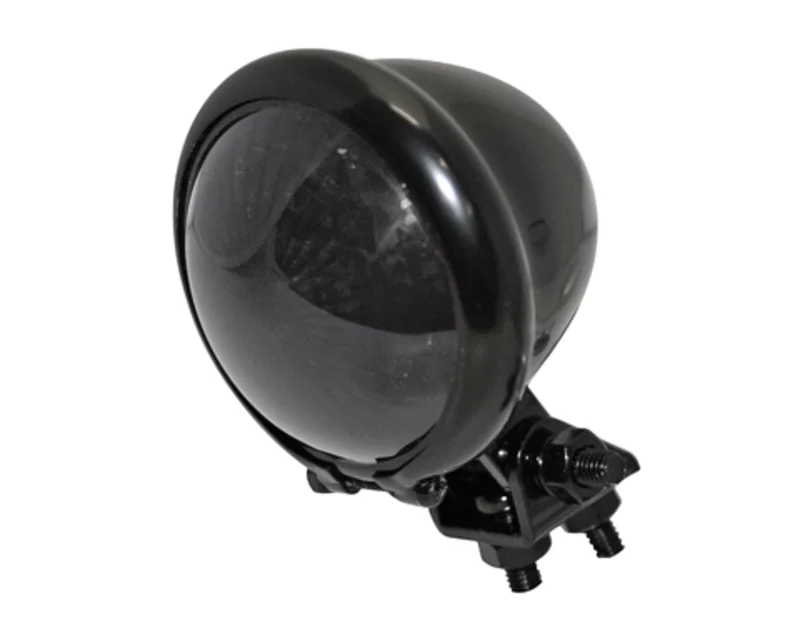 Piloto trasero LED HIGHSIDER smart Bates Style - cristal ahumado - homologado E - 1 pieza