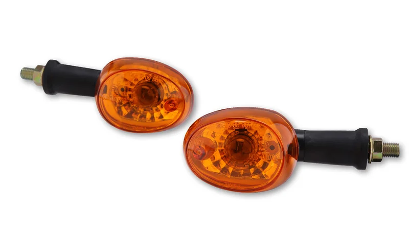 Intermitente HIGHSIDER smart - cristal naranja - homologado E - Pareja