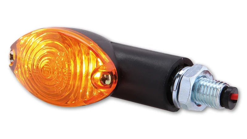 Intermitente HIGHSIDER smart Cateye Mini - cristal naranja - homologado E - Pareja