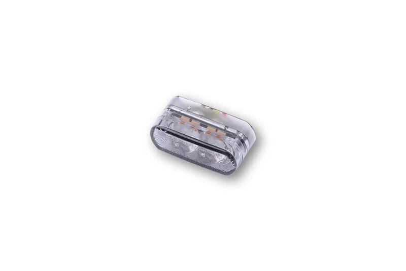 Piloto trasero/intermitente HIGHSIDER smart Module 1 Pro 3in1 - cristal ahumado - homologado E - Pareja