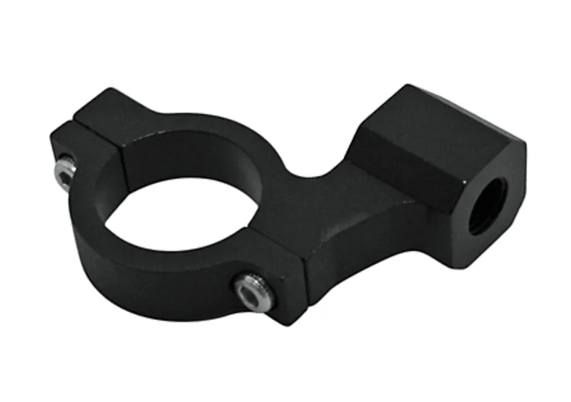 Abrazadera de montaje retrovisor HIGHSIDER smart para manillares de 1" de rosca derecha - negro