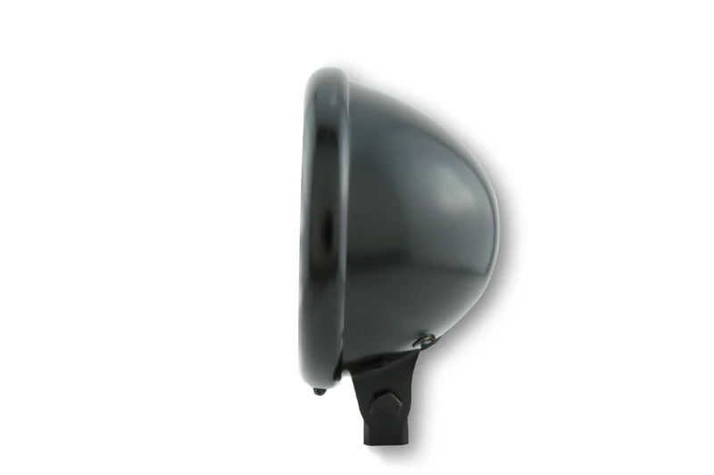 Carcasa de faro HIGHSIDER pro 5 3/4" Bates Style - Montaje inferior - Negro mate