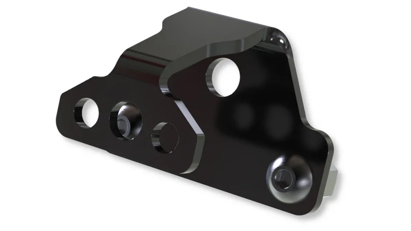 Luz de matrícula Holder HIGHSIDER pro S - negro - 1 pieza