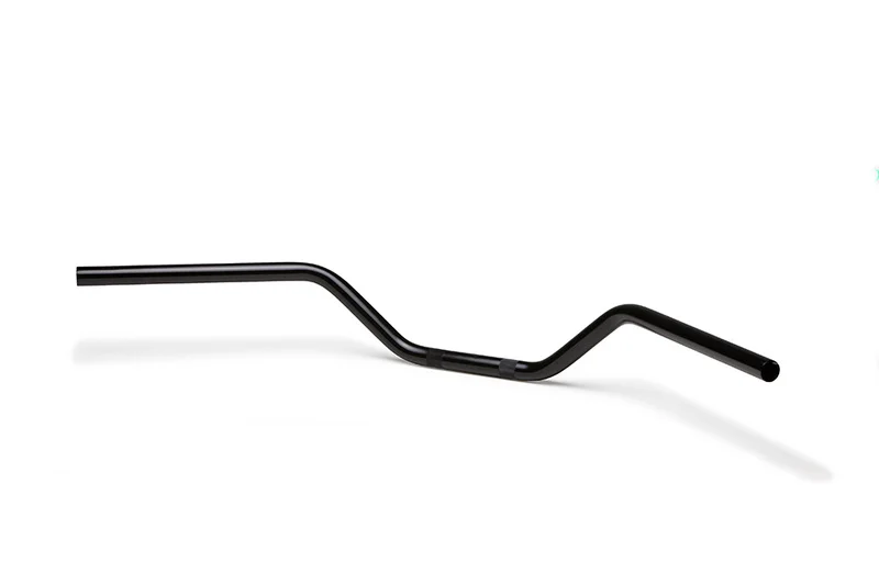 Manillar HIGHSIDER pro Flat Track L14 22 mm - acero - negro