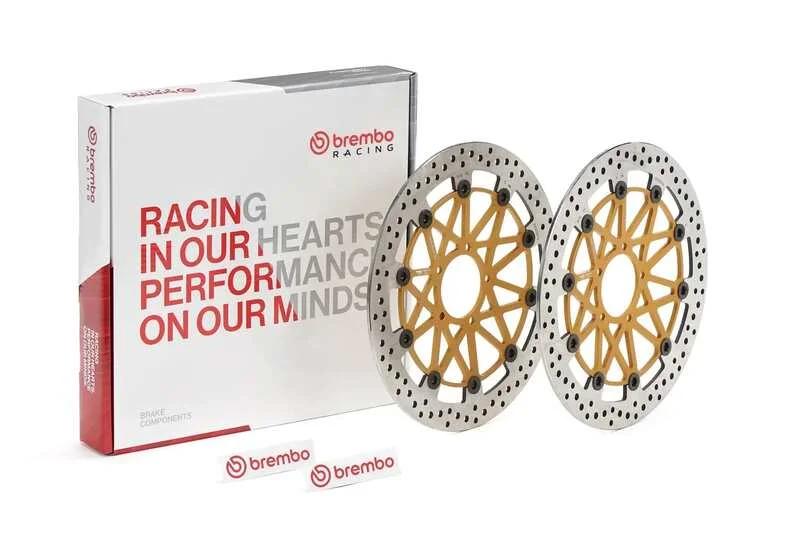 Juego de discos de freno BREMBO UPGRADE Supersport redondo flotante - pareja