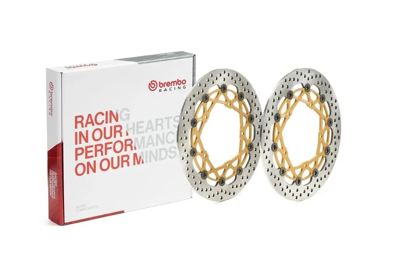 Juego de discos de freno BREMBO UPGRADE Supersport redondo flotante - pareja
