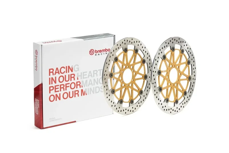 Juego de discos de freno BREMBO UPGRADE Supersport redondo flotante - pareja