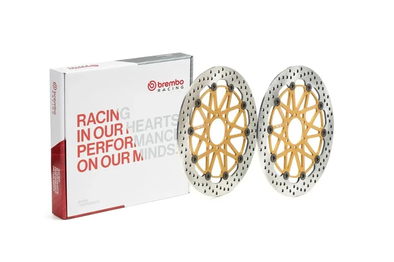 Juego de discos de freno BREMBO UPGRADE Supersport redondo flotante - pareja
