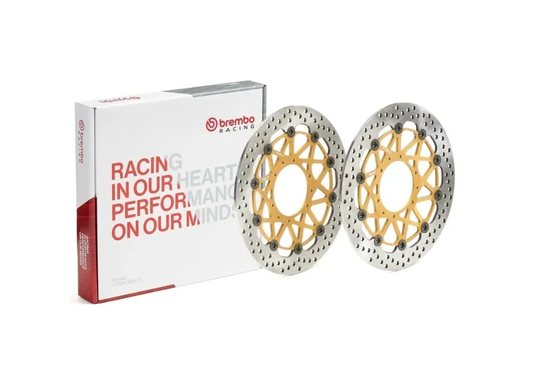 Juego de discos de freno BREMBO UPGRADE Supersport redondo flotante - pareja