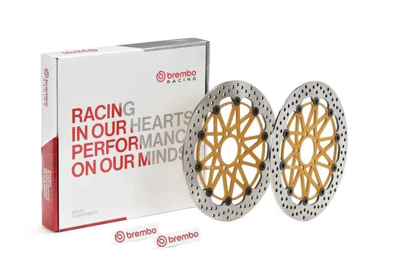 Juego de discos de freno BREMBO UPGRADE Supersport redondo flotante - pareja