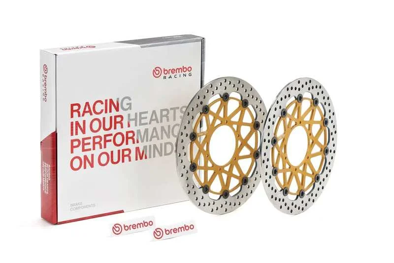 Juego de discos de freno BREMBO UPGRADE Supersport redondo flotante - pareja