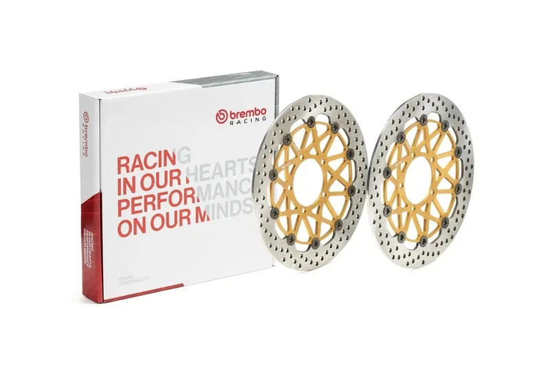 Juego de discos de freno BREMBO UPGRADE Supersport redondo flotante - pareja