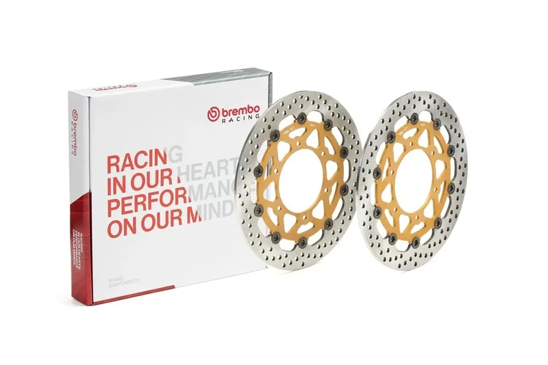 Juego de discos de freno BREMBO UPGRADE Supersport redondo flotante - pareja