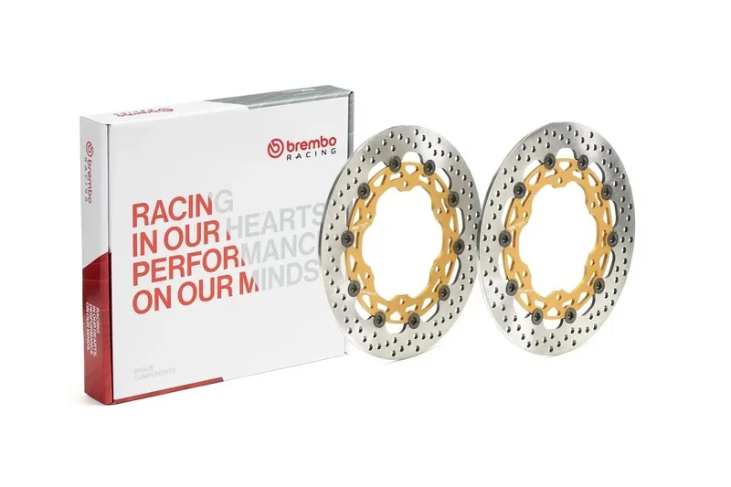 Juego de discos de freno BREMBO UPGRADE Supersport redondo flotante - pareja