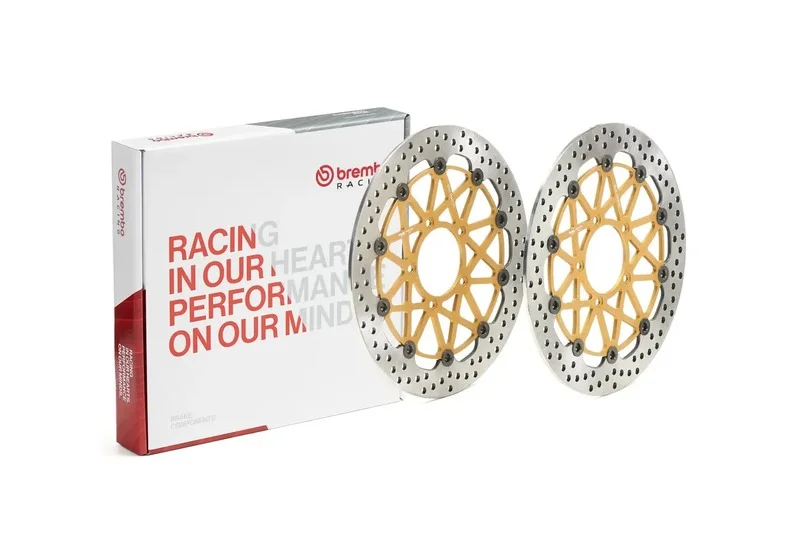 Juego de discos de freno BREMBO UPGRADE Supersport redondo flotante - pareja