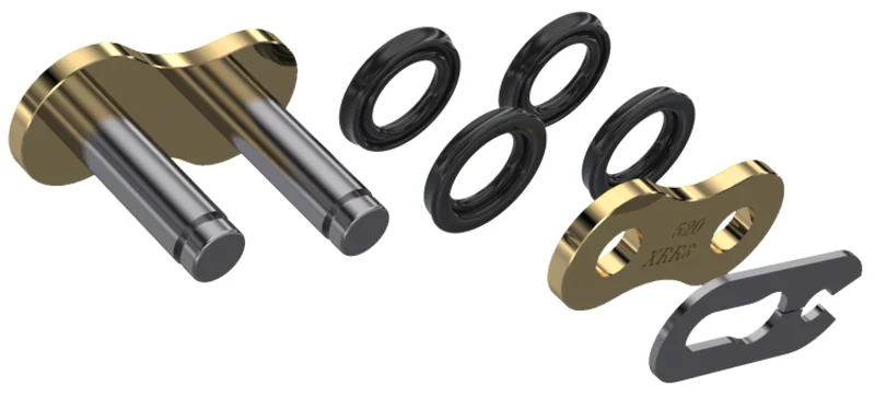 Enganche de cadena AFAM tipo remache ARS A428XMR2-G Xs-Ring 428