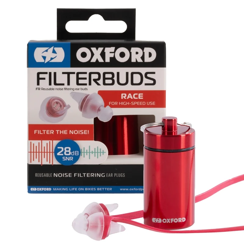 Juego de tapones para los oídos OXFORD FilterBuds Race 28 SNR