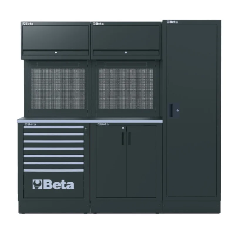Combinación de mobiliario BETA para taller RSC50 2.0 con 223 herramientas