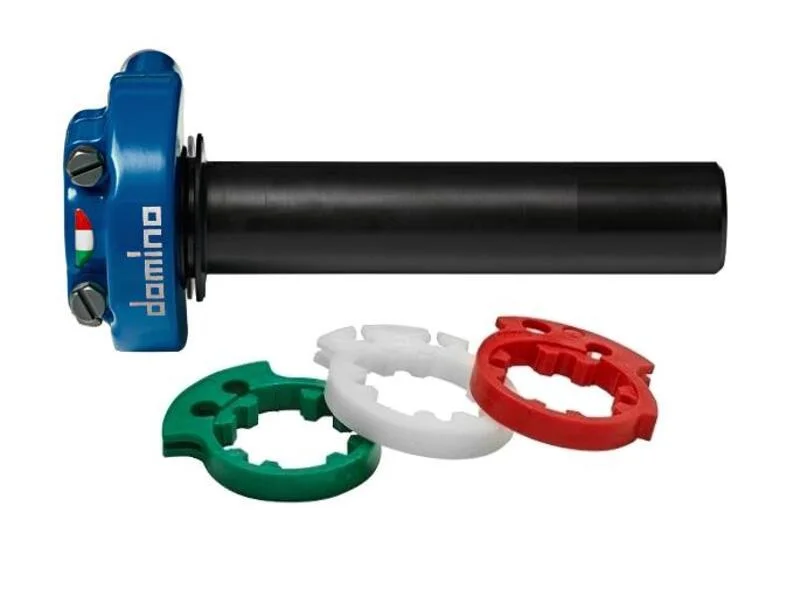 Caña de acelerador corta DOMINO Racing Series XM2 - azul