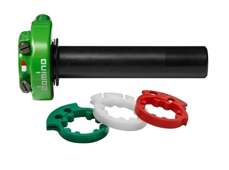 Caña de acelerador corta DOMINO Racing Series XM2 - verde