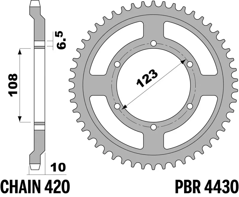 Corona PBR acero estándar - 420