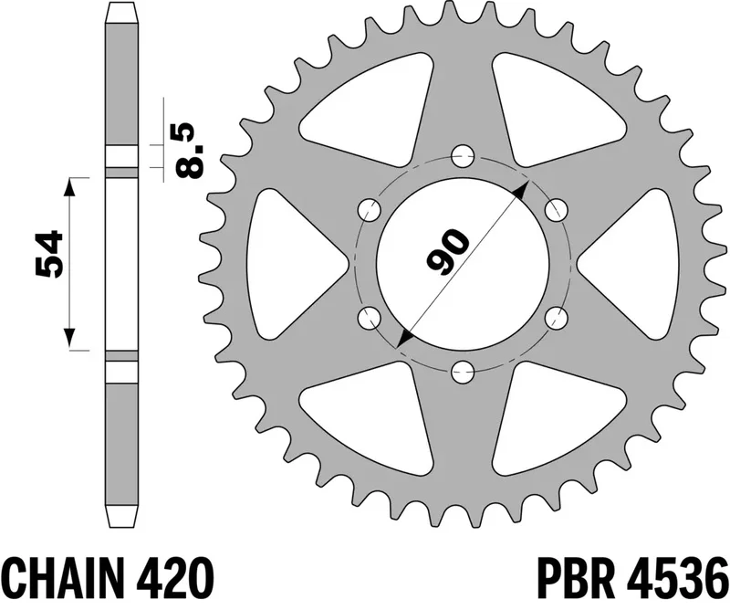 Corona PBR acero estándar - 420