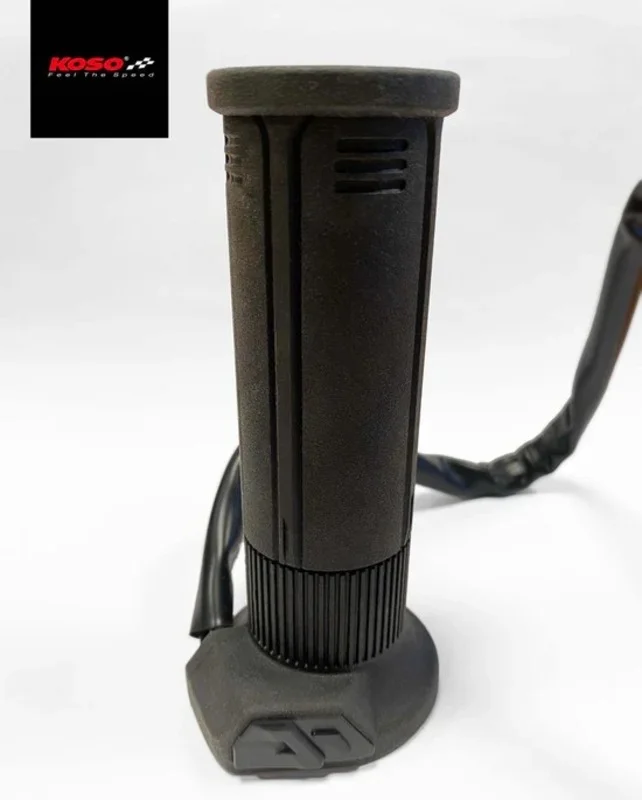Puño calefactable KOSO con interruptor (tipe HG13) izquierdo - 7/8 pulgadas