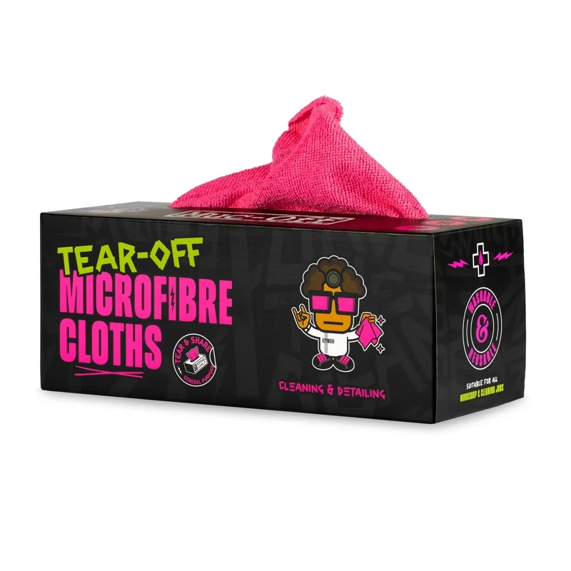 MUC-OFF Tear-Off Microfibre Cloths (x50)