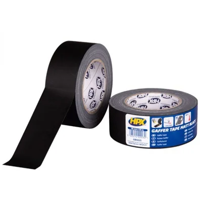 HPX Gaffer Tape Matte Black - 48mm x 25m