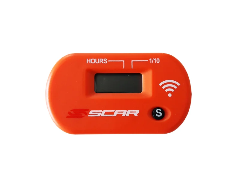 Cuenta horas inalambrico SCAR naranja SWHMOR