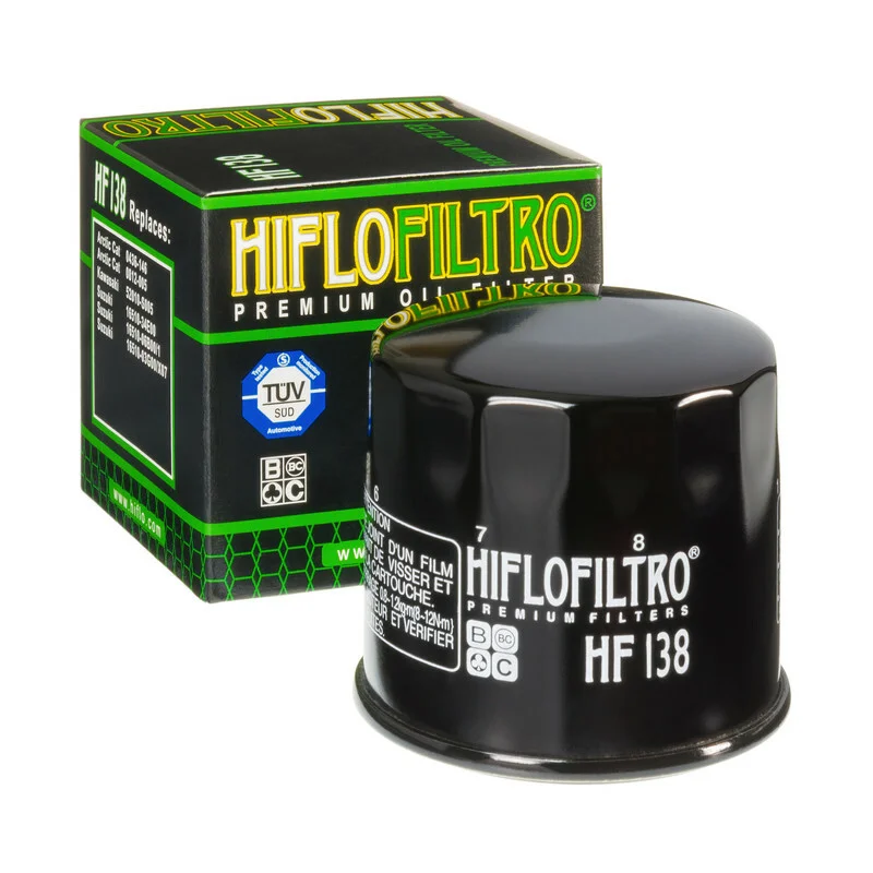 Filtro de aceite HIFLOFILTRO - HF138