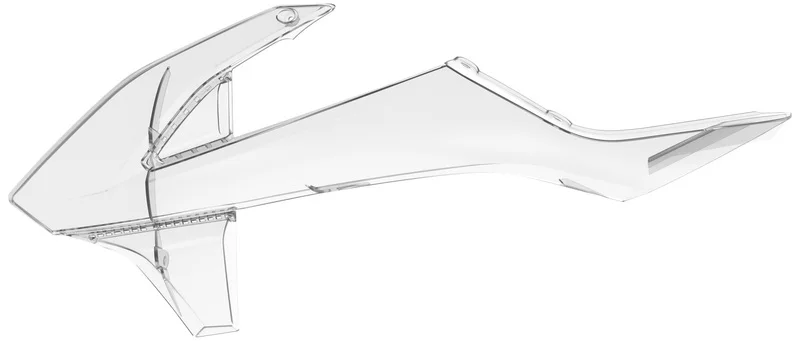 Paneles laterales delanteros Polisport KTM transparente 8417800006
