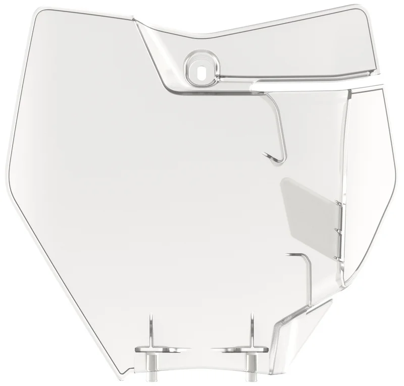 Portanúmeros delantero POLISPORT KTM transparente 8664900004