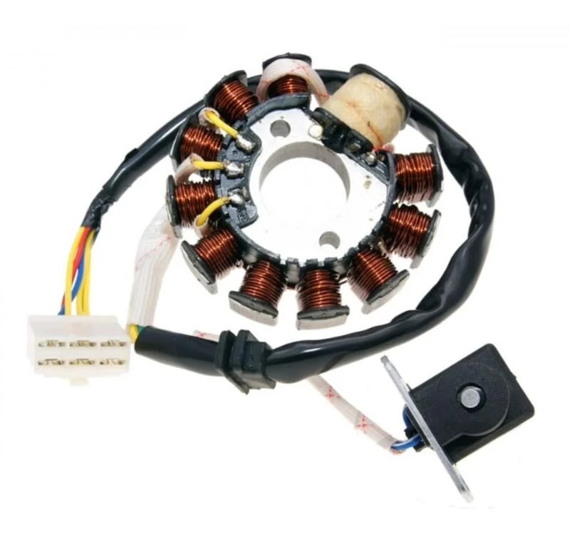 Estátor TECNIUM - scooter chinas GY6 YY125T-39 700.16.34 11 bobinas 6 cables