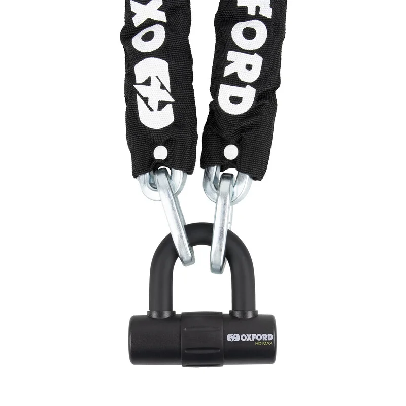 Candado de cadena HD 1.0m Oxford OF157 - Certificado Sold Secure Silver / ART3