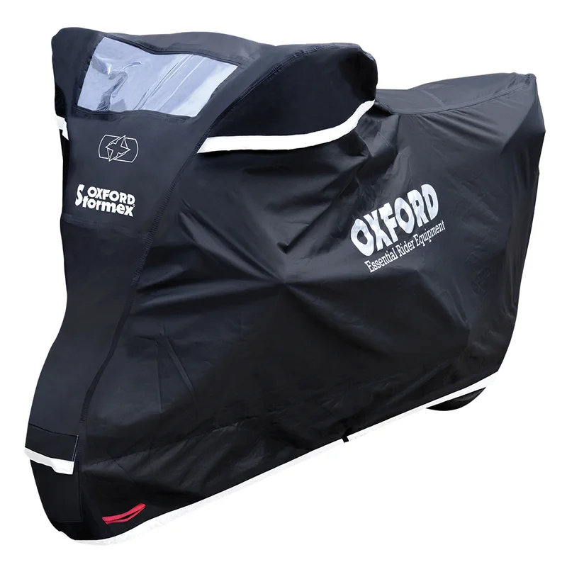 Funda de moto para exterior OXFORD Stormex - Moto / Scooter - Negro - XL