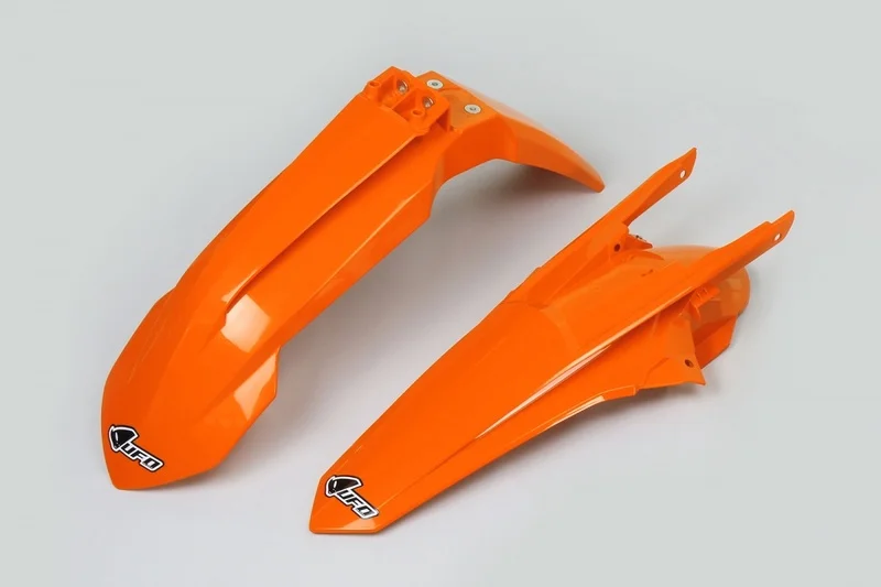 Kit guardabarros delantero & Trasero UFO OEM Color naranja KTM