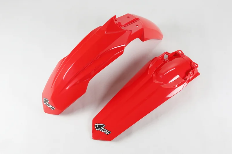 Kit guardabarros delantero & Trasero UFO OEM Color rojo Honda CRF450R