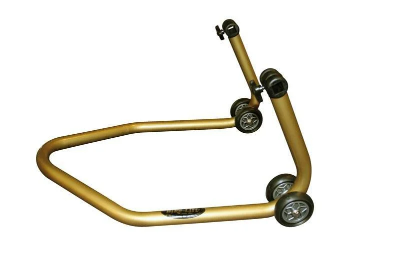 Caballete trasero universal BIKE LIFT magnesio con soportes de goma en "L"- RS-17
