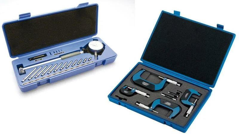 Kit de metrología para motos DRAPER