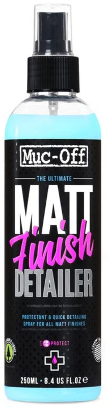 Limpiador protector especial mate MUC-OFF Matt Finish Detailer - Pack spray 250ml (x12)