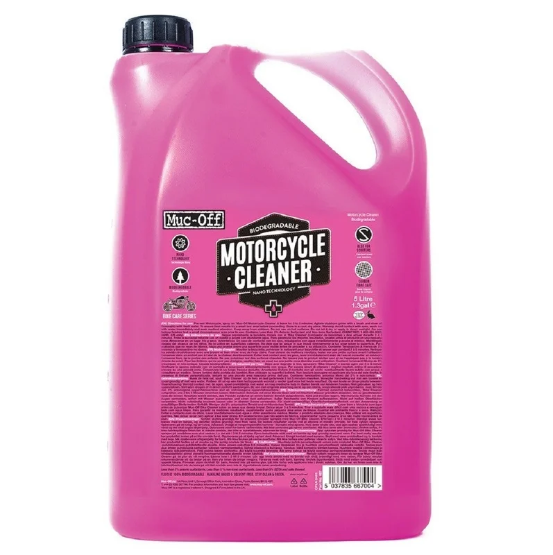 Limpiador MUC-OFF Motorcycle Cleaner garrafa - 5L (x4)