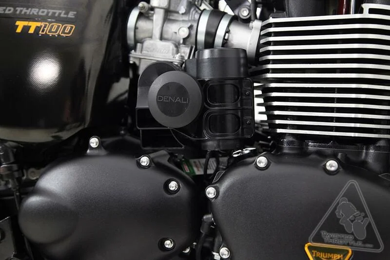 Soporte para claxon Soundbomb Denali Triumph Bonneville/Thruxton