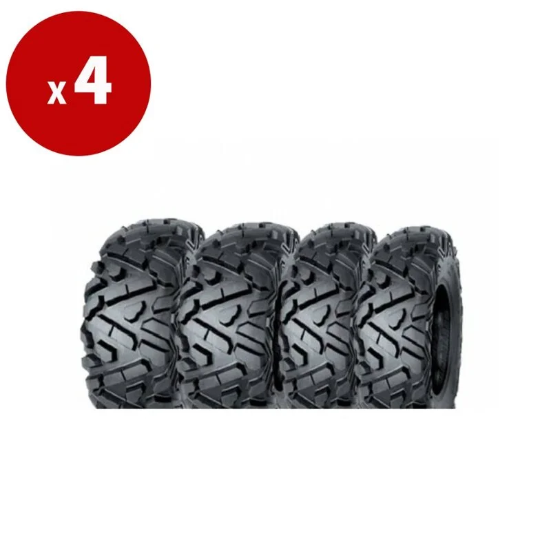 Juego de 16 neumáticos ART TOP DOG (2 x 25x8-12 + 2 x 25x10-12) x4