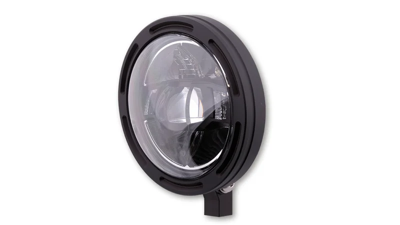 Faro delantero LED HIGHSIDER pro Frame-R2 Type 10 - 5 3/4 inch - negro