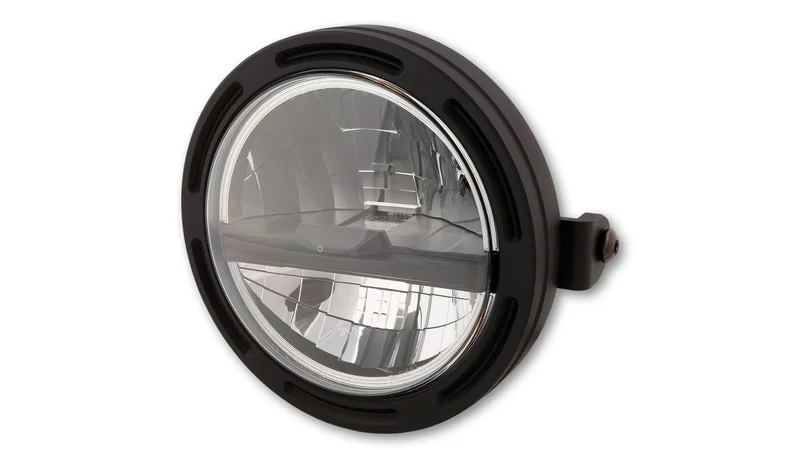 Faro delantero LED HIGHSIDER pro Frame-R2 Type 5 - 5 3/4 inch - negro