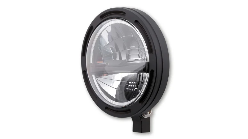 Faro delantero LED HIGHSIDER pro Frame-R2 Type 5 - 5 3/4 inch - negro